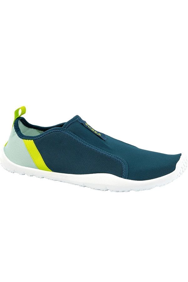 Decathlon Subea Adult Sea Shoes Navy Blue Yellow Aquashoes 120 Trendyol