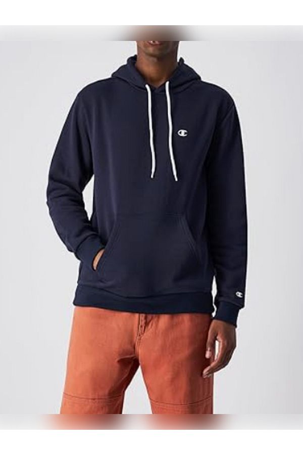 Champion Men s Hooded Legacy C Logo Sweatshirt Trendyol