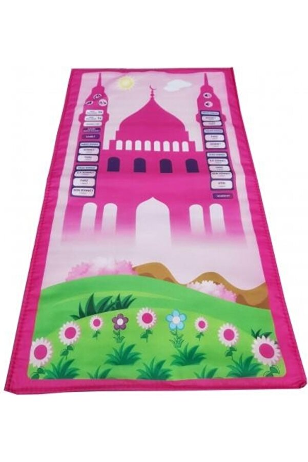 Ayfa Basın Yayın Pembe Benim Seccadem 7 Dilde Sesli Konuşan Namaz Kıldıran Seccade