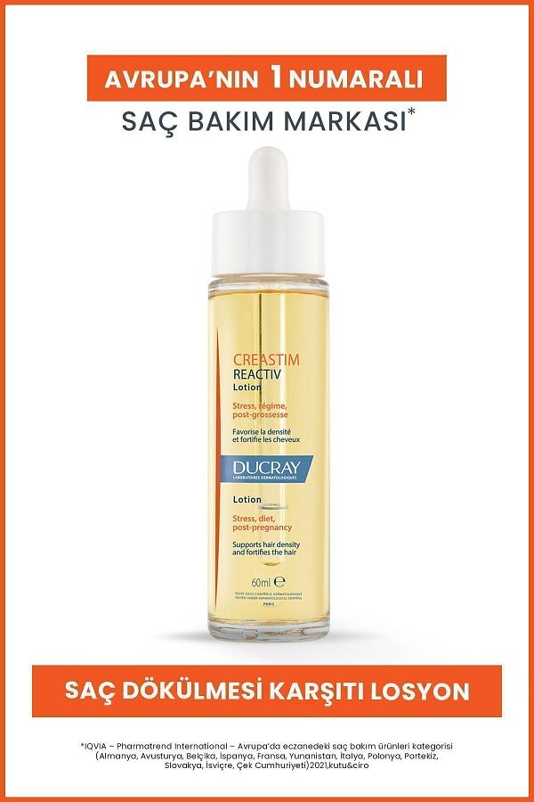 Ducray-Creastim Reactiv Anti-Hair Loss Lotion 60 ml 1