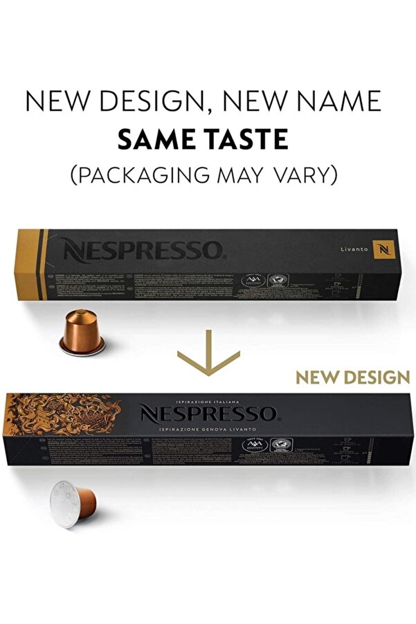 Nespresso Ispirazione Genova Livanto Boxes X 50 Capsules- Trendyol