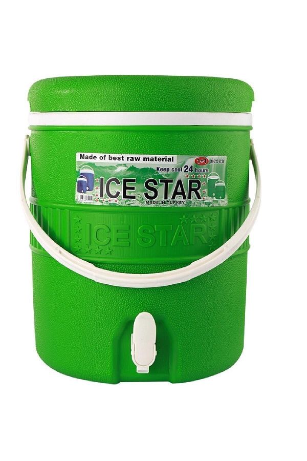 ıce star-Set of 2 Picnic Thermos with Faucet - Water and Seaside Thermos (Send to Color Stock Condition) 1