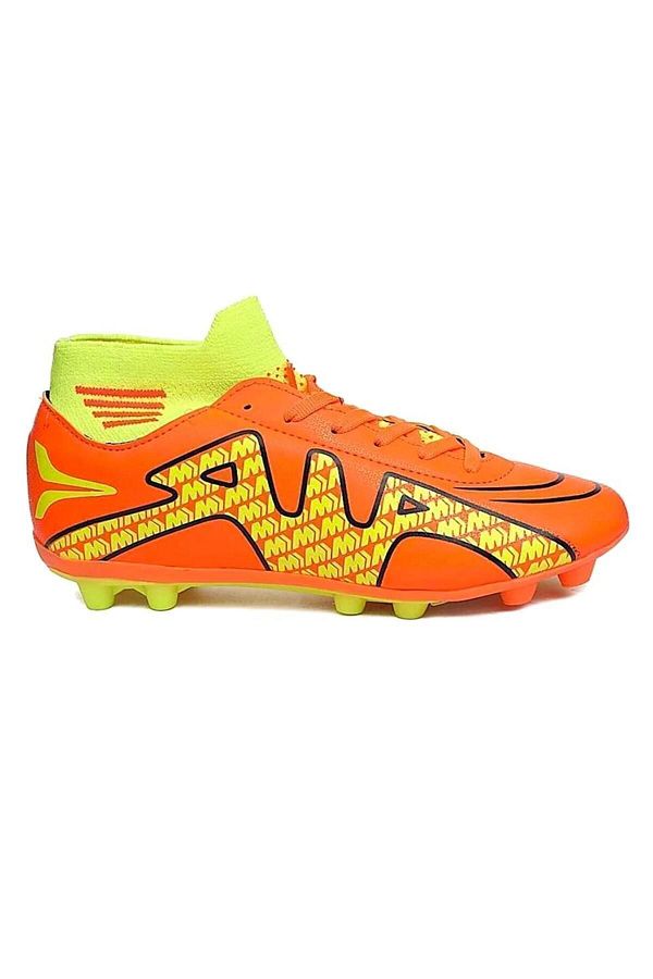 Liger Sock High Top Football Boots ORANGE YELLOW Trendyol