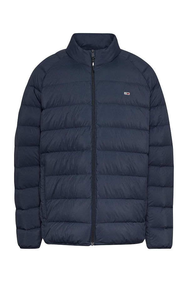 Navy blue tommy hilfiger coat discount