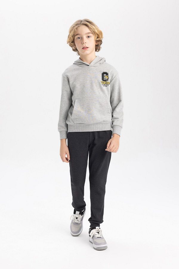 DeFacto-Regular Fit Trousers B7783A8Ns 1