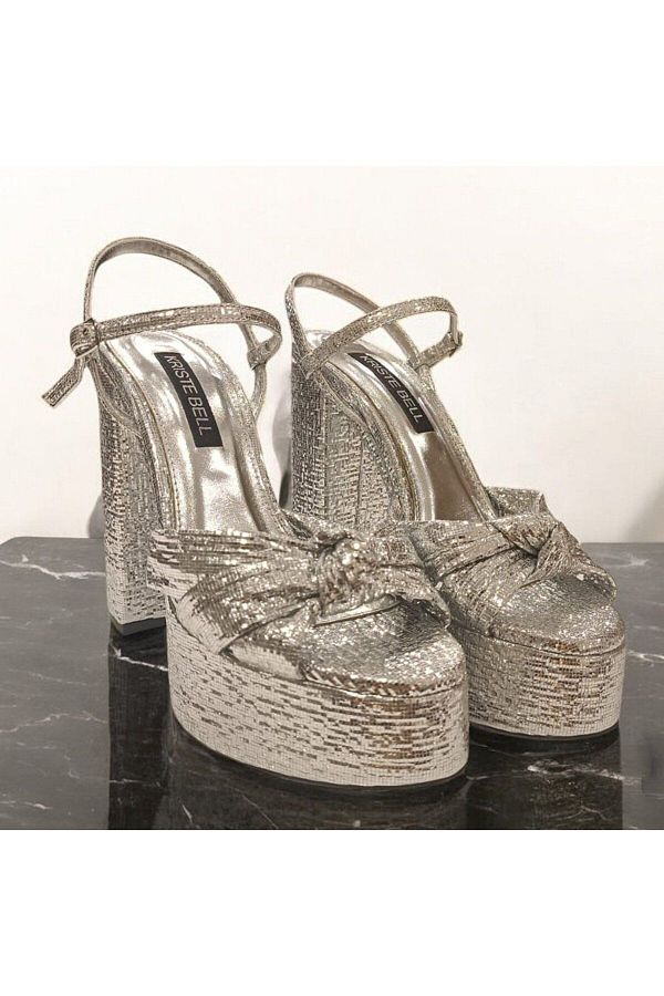 Platform wedge evening shoes deals