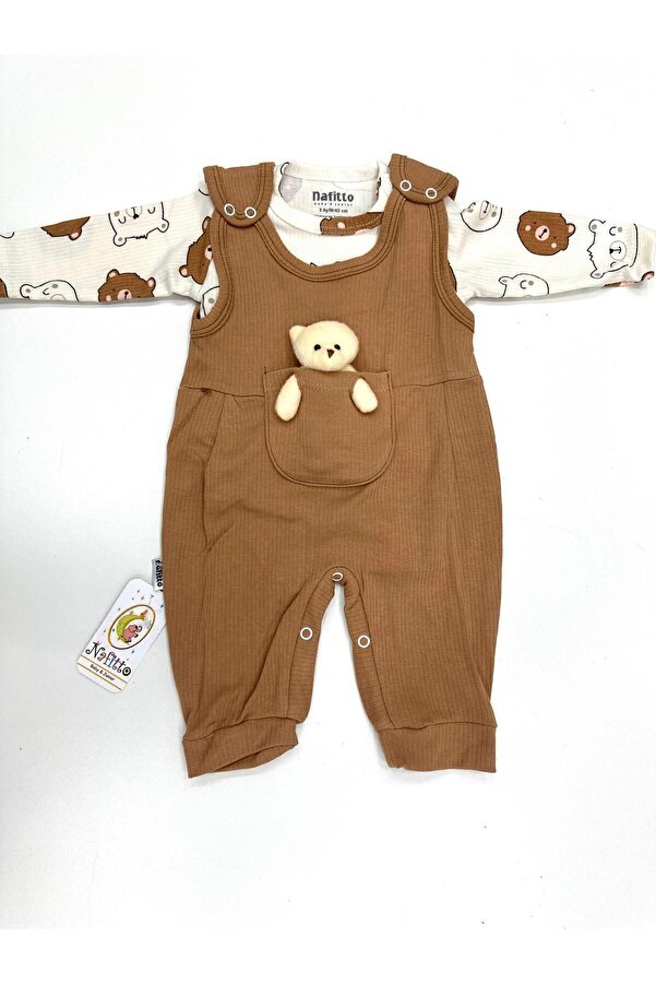 Nafitto baby&junior Oyuncak Ayılı Bebek Tulum
