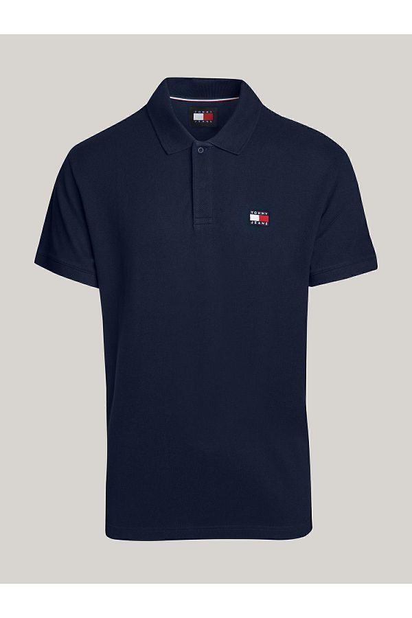 Navy blue tommy hilfiger polo outlet