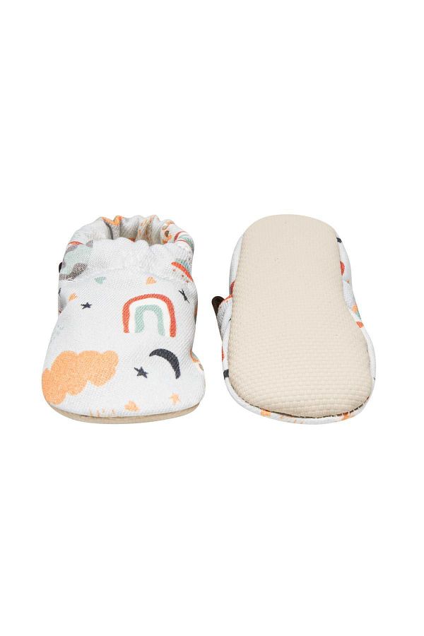Caluu Baby Printed 100 Cotton Baby Booties Trendyol
