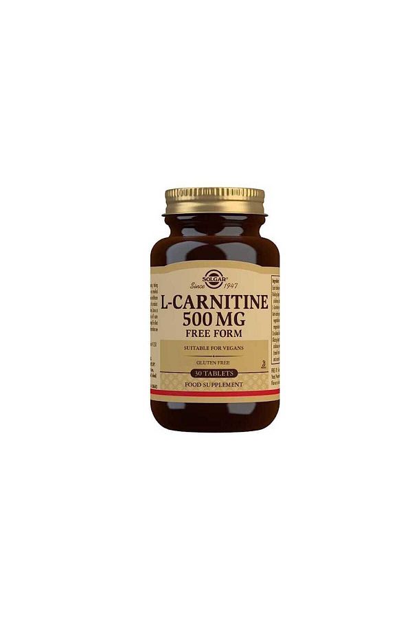 Solgar-Maxi L-Carnitine 500 Mg 30 Tablets (Firma Product Change on the Name.) 1