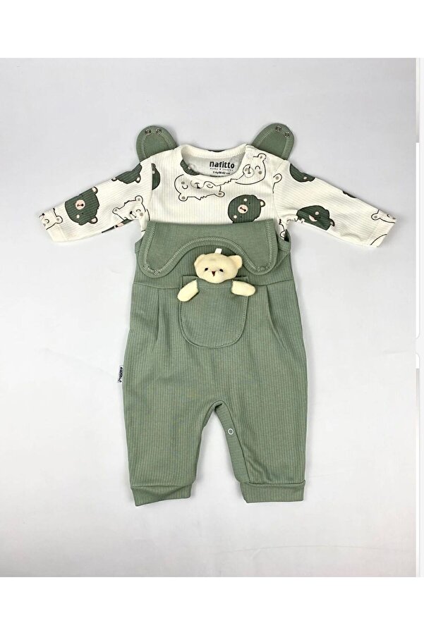 Nafitto baby&junior Nafitto Baby Junior Oyuncak Ayıcıklı Bebek Tulum