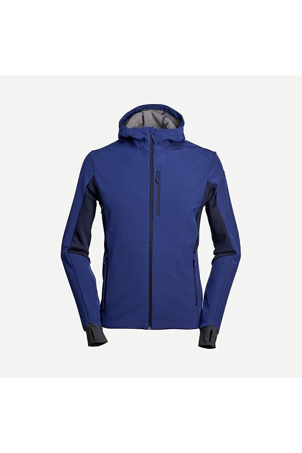 Decathlon Blue Softshell Men s Coat Mt500 Trendyol