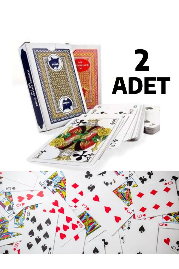 BULDUK-2 Pieces Playing Cards Cooked Playing Cards Bridge Swamp 52 Playing Cards 1