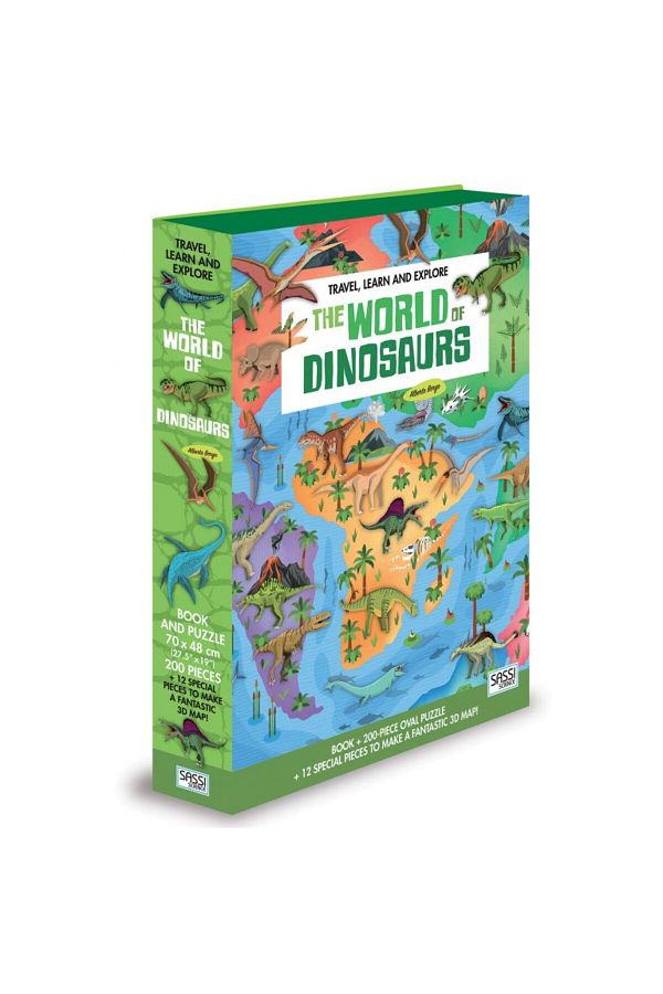 Sassi Junior-Sassi Travel - Learn and Explore - the World of Dinosaurs. 1