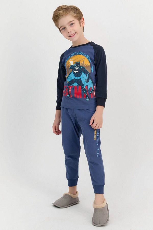 Batman-Licensed Indigo Boy's Pajama Set L1419-c 1