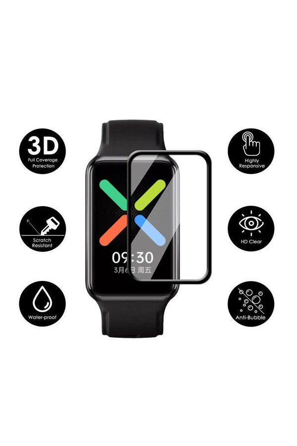 Techmaster Oppo Watch Free 3d Glass Full Screen Protector Trendyol
