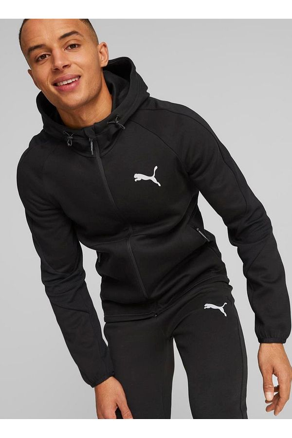 Puma evostripe tracksuit in black 2025