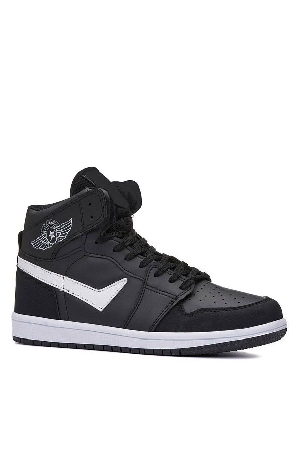 Lambırlent-Black - Men's Winter Seasonal Leather High-Top Sports Boots 1