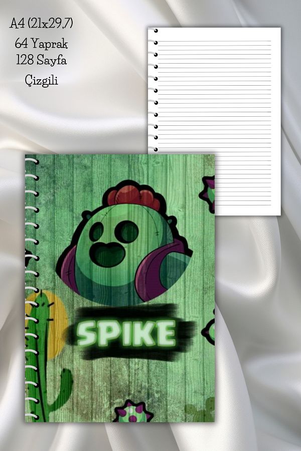daily notebook-دفتر ملاحظات مسطر مقاس A4 من براول ستارز | غطاء PVC |   128 صفحة |   80 جرام ورق عالي الجودة | دفتر ملاحظات (21X29,7 سم) 1