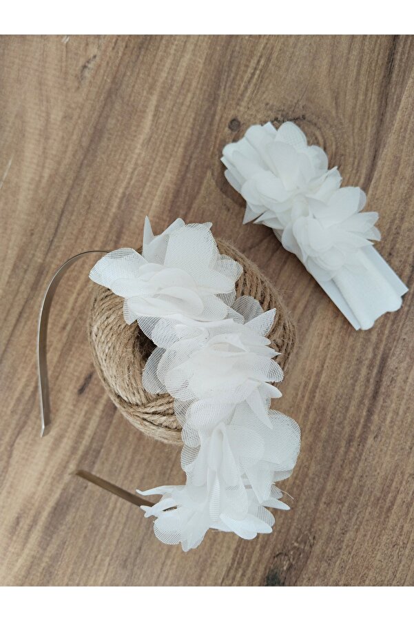 Masal Tasarım Anne Bebek(0-1 yaş )Taç 2li , Lohusatacı, Anne-kız tacı