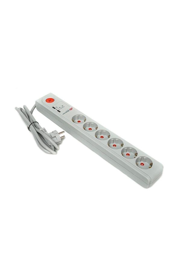 Mutlusan-Child-Proof Portable Multiple Group Socket Ri-tech 6-Plus Shock-Proof Switched Group Socket 1