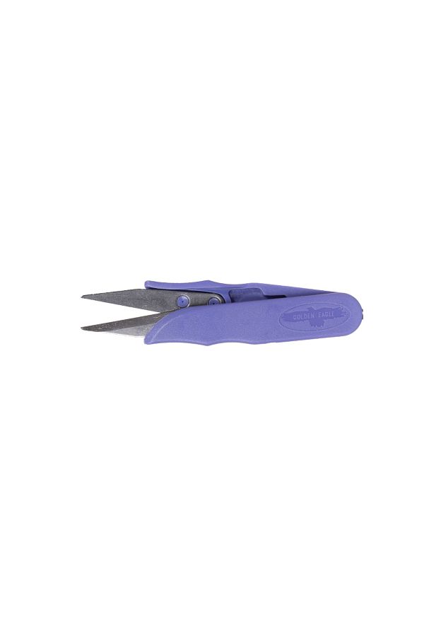 Simline-Plastic Fingerless Thread Cleaning Scissors Purple/ TC-100 1