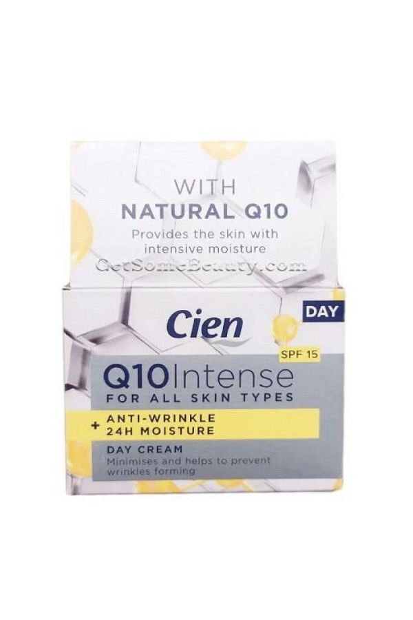Cien-Q10 Anti-aGinG - Vitamin E with Day Cream and Uv Filter 50ml 1