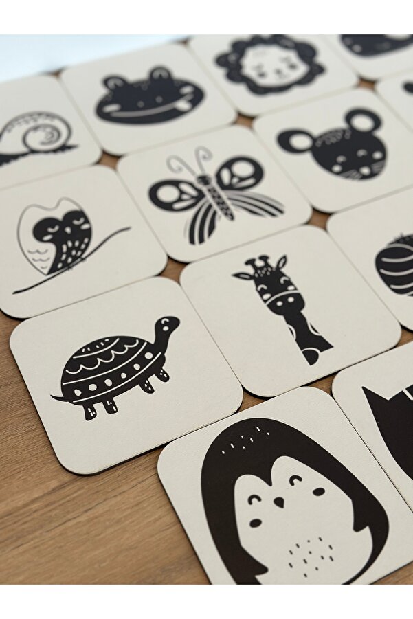 Bellacasa Bebeğimin Ahşap Ilk Zeka Kartları Flaş Kart Flash Cards Bebek Zeka Kartları İlk Zeka Kartları