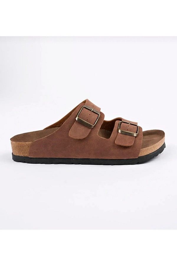 Cork sole slippers on sale