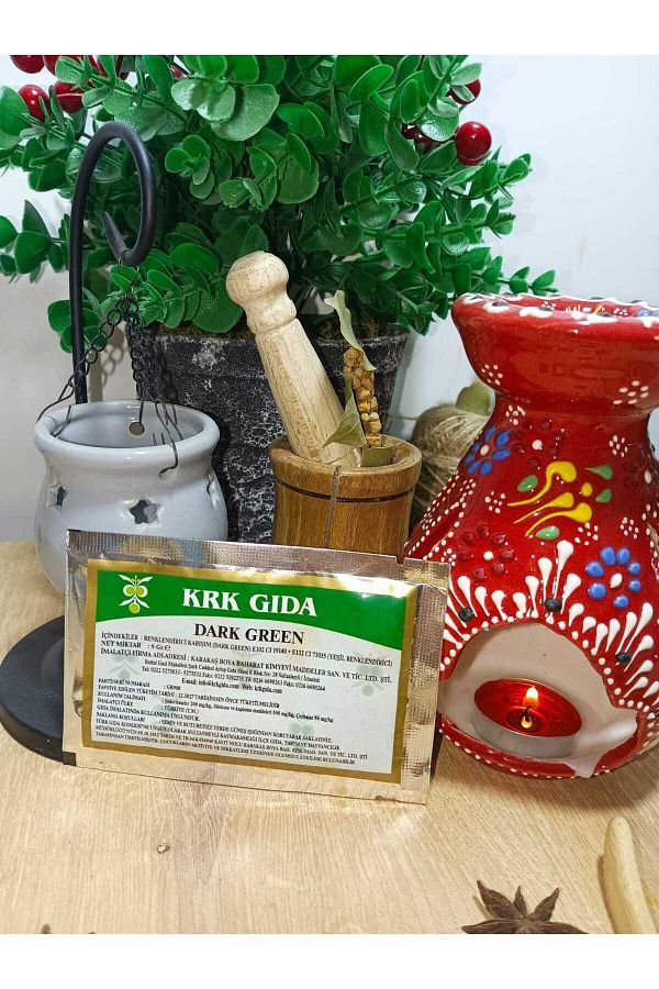 Krk Gıda-Green Food Coloring - Krk 9Gr 1