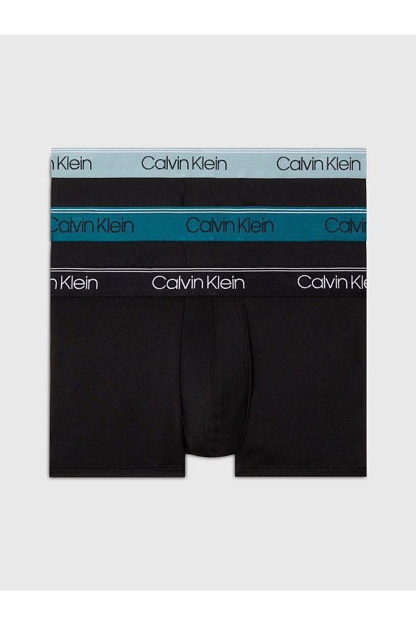 Calvin Klein Men s Black Black Black Boxers with Brand Logo Elastic Band Suitable for Daily Use 000NB2569A N2L Trendyol