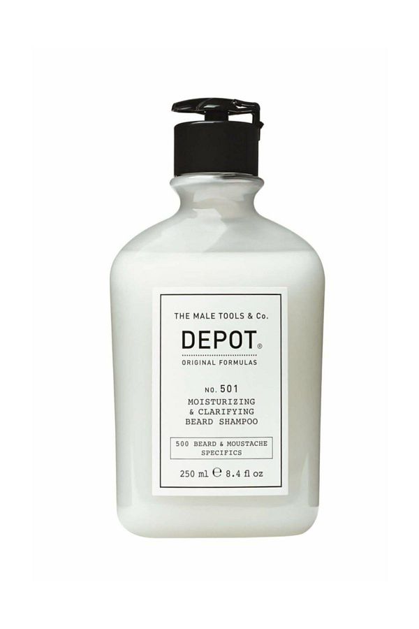 DEPOT-No 501 Beard Shampoo Moisturizing Cleansing Beard Shampoo 250 ml8032274061311 1
