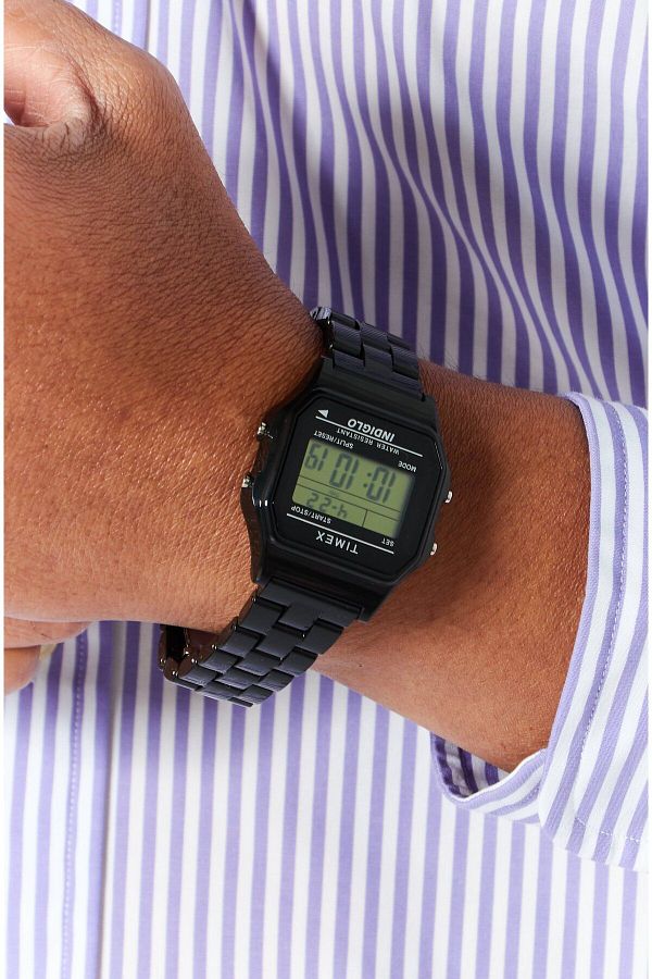 Timex Men TW2V20000 Square Digital Watches 39 mm Black Green Trendyol