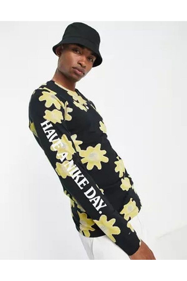 Nike Mens Have A Day Long Sleeve T shirt Dm6335 010 Trendyol