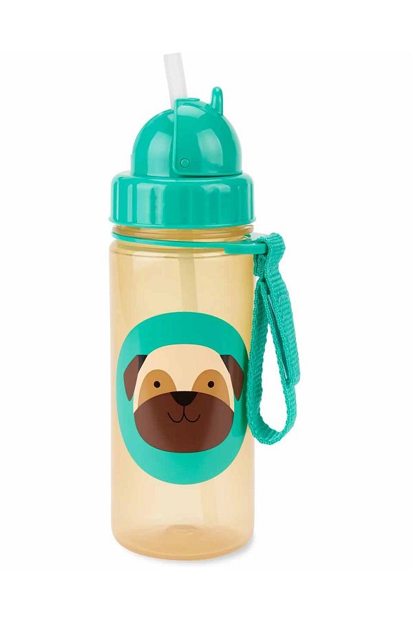 Skip Hop-Zoo Straw Pug Drinker 1