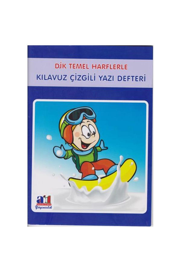 A1 Yayınları-A-1 Vertical Basic Letters Manual Lined Writing Notebook 1
