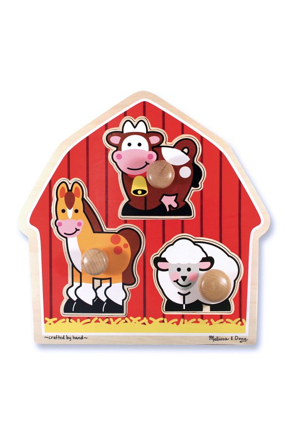 Melissa and doug wooden farm puzzle deals