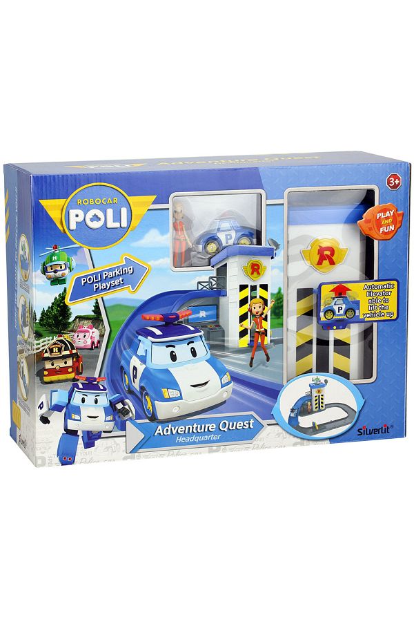 Robocar Poli-Silverlit Adventure Center Station Game Set 1