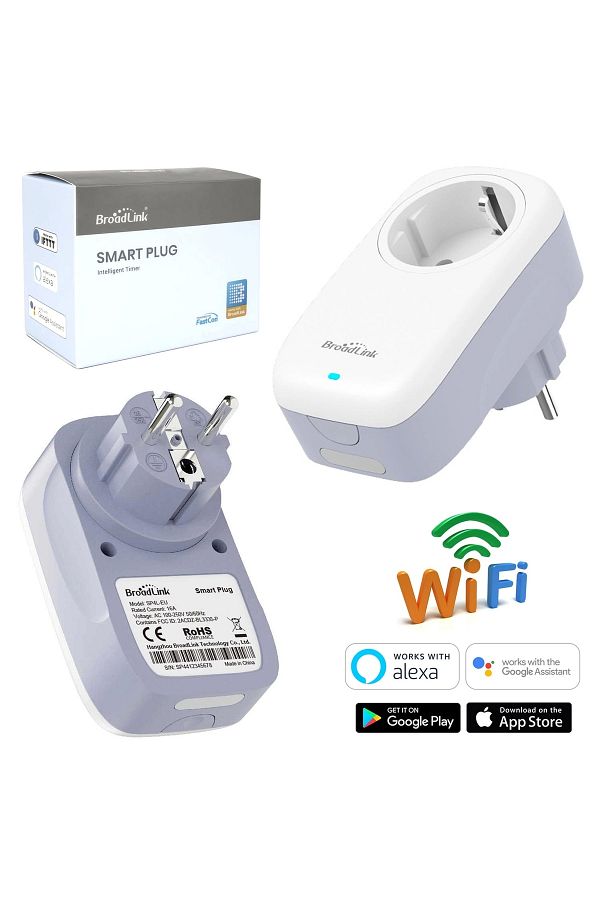 Broadlink-Smart Plug Sp4l-eu 16 Ampere Wifi Surge Protected Socket 1