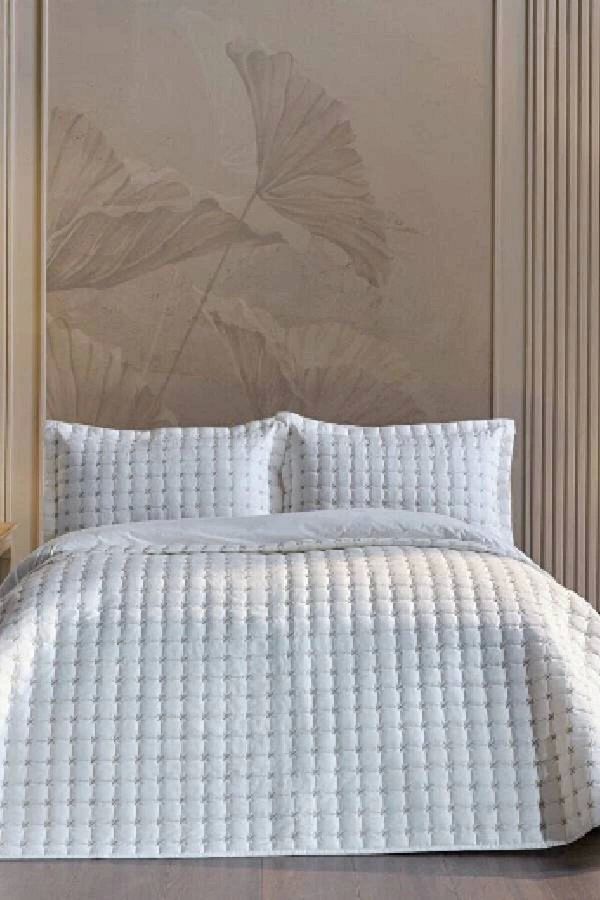 Doqu Home-Single Cream Flash Bedspread 1