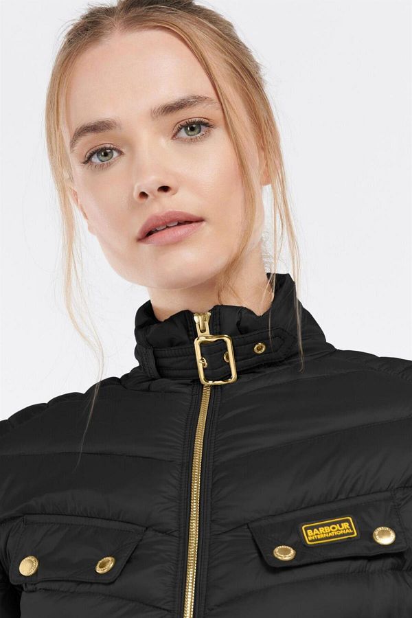Barbour B.Intl Gleann Quilted Jacket BK11 Black Trendyol