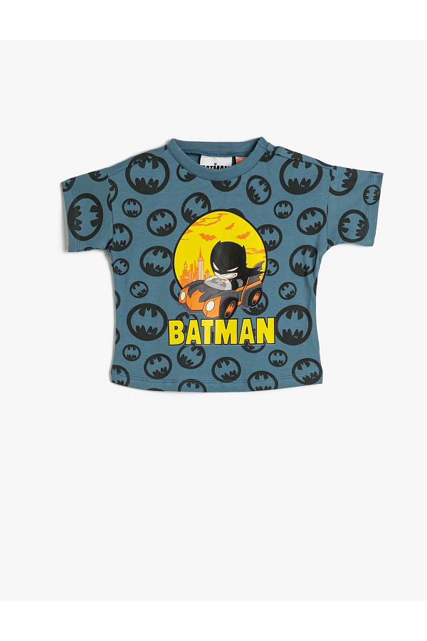 Koton Batman T Shirt Licensed Short Sleeve Crew Neck Cotton Trendyol