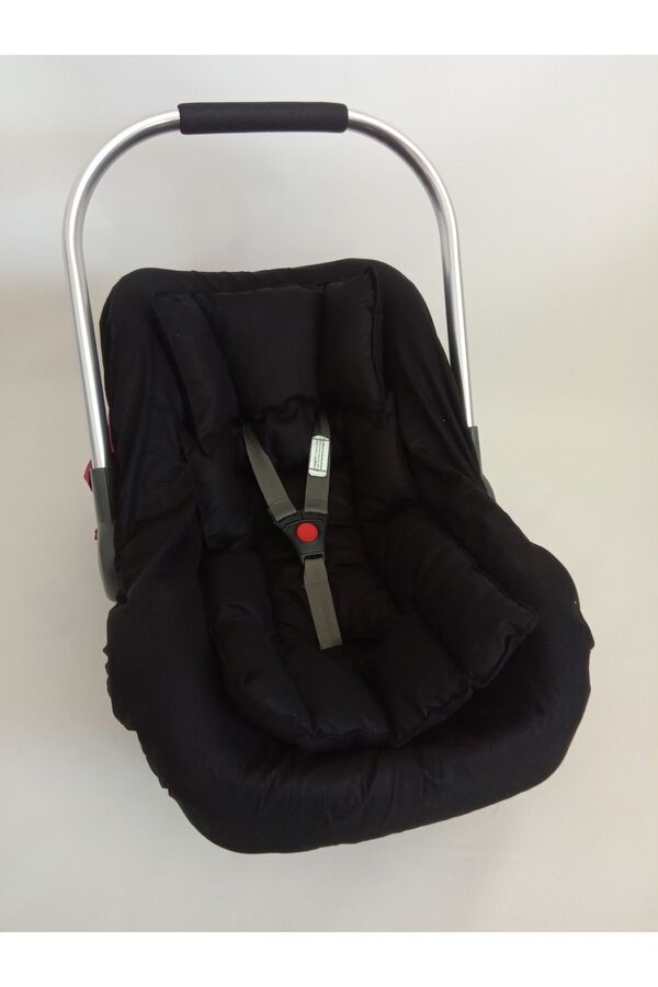 Wenaris % 100 Pamuk Siyah Puset Minder 1 Parça