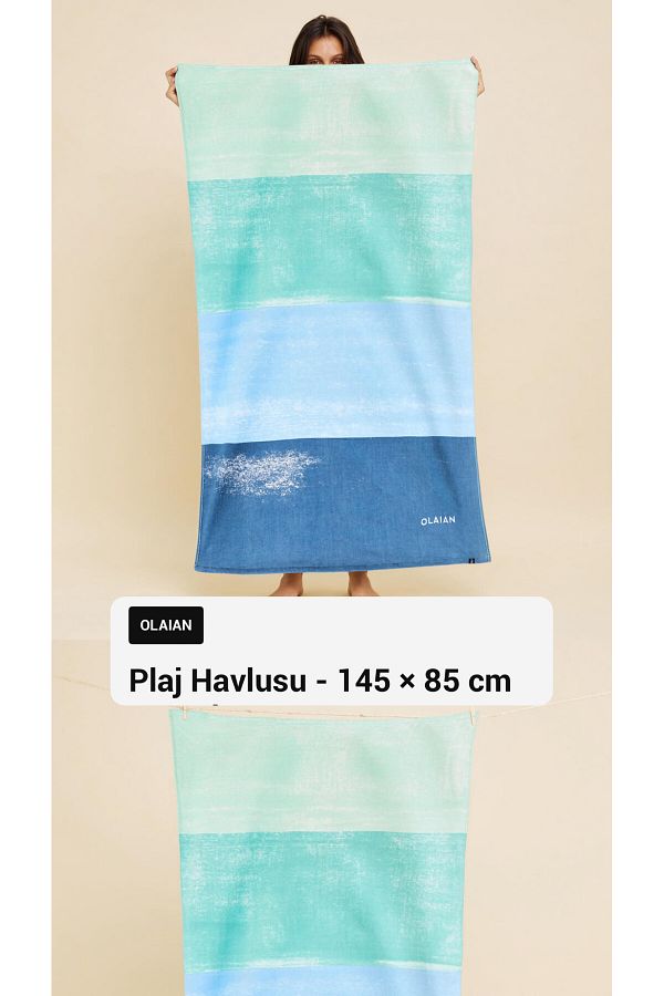 Decathlon XL Size Beach Towel Biggest Size Trendyol