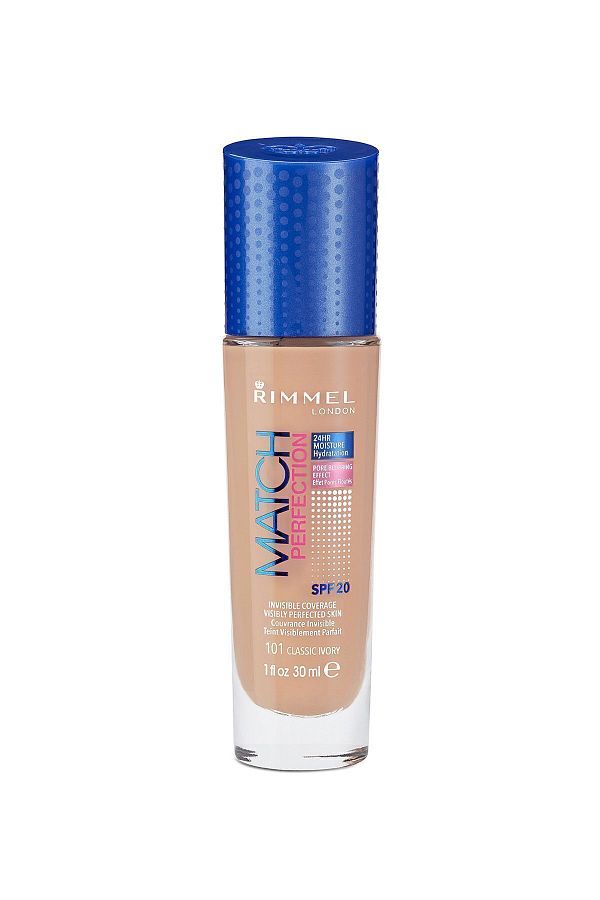 RIMMEL LONDON-Foundation - Match Perfection 101 Classic Elfenbein 3614220954028 1