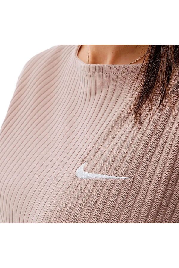 Nike femme long sleeve rib clearance