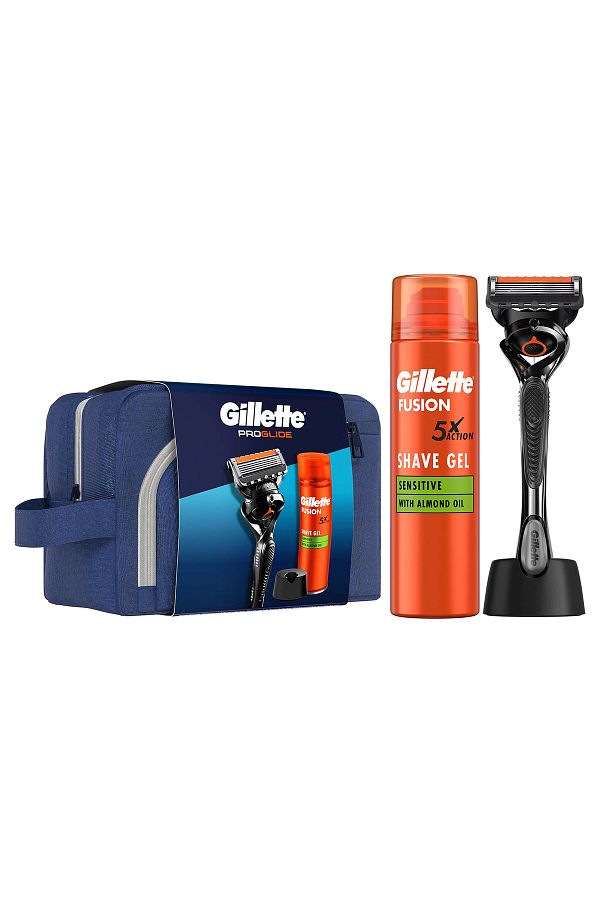 Gillette-Fusion Proglide 1Up + Βάση + Τσάντα 1