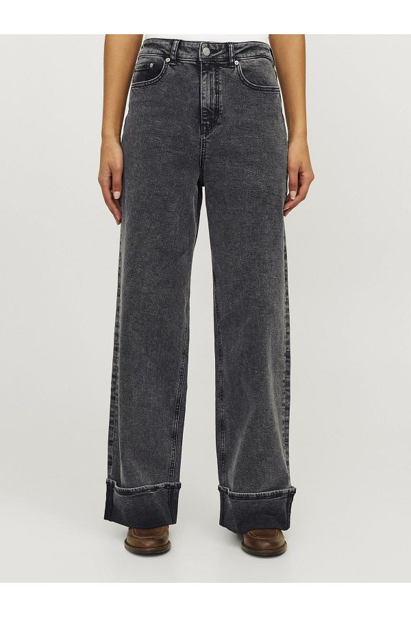 JJXX-Weit Geschnitten Jxtokyo Wide Fold Hw Jeans Dnm Ln 1