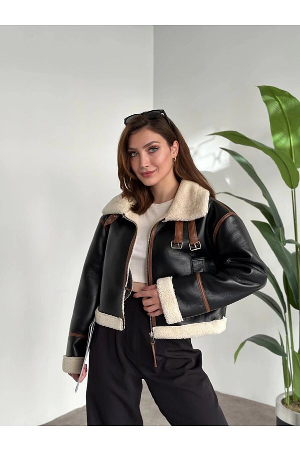 Wool pilot jacket sale