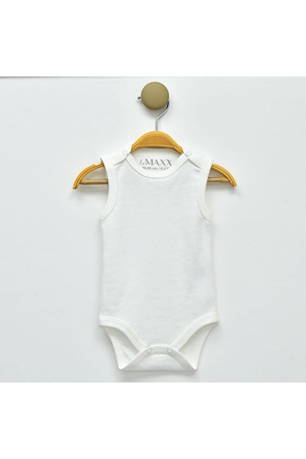 MİNİLOPPOO Bebek Bady Zıbın Atlet Sıfır Kol ( Body -badi )